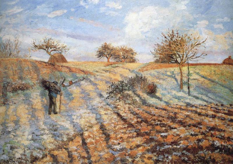 Camille Pissarro Hoar frost